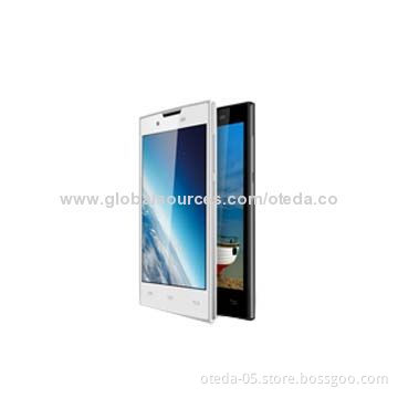Touchscreen Mobile Phones, MTK6582 Quad Core 1.3GHz Processor, 4.5inch QHD IPS LCD